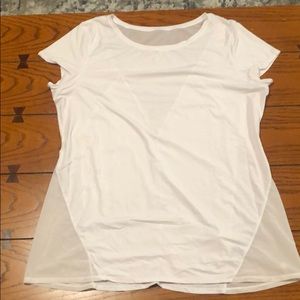 Zella Workout top with Mesh detail